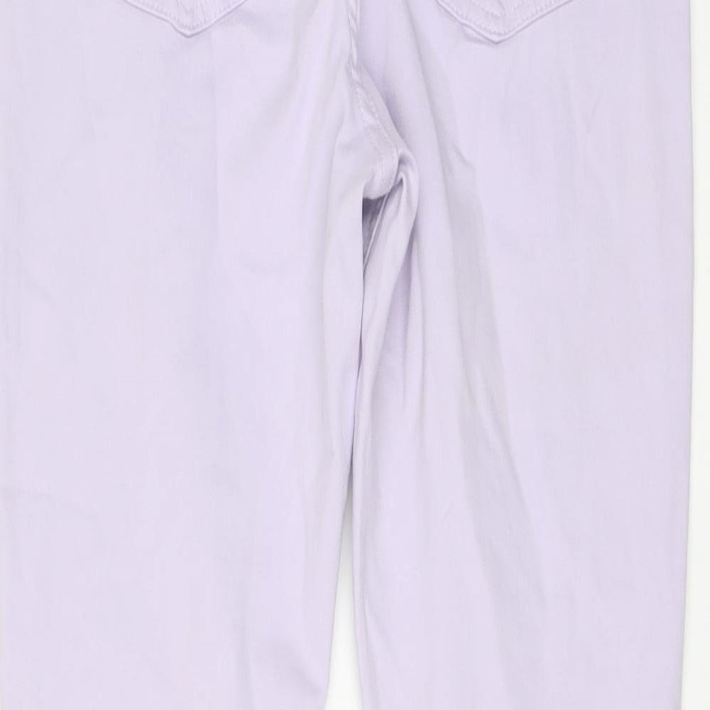 Womens UK Size 12 Marks and Spencer Regular Fit Skinny Purple Jeans