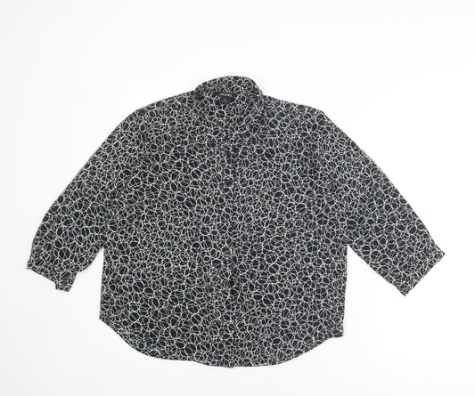 Womens UK Size M Monki Black Basic Blouse