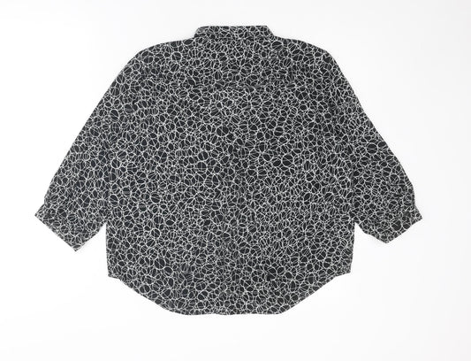 Womens UK Size M Monki Black Basic Blouse