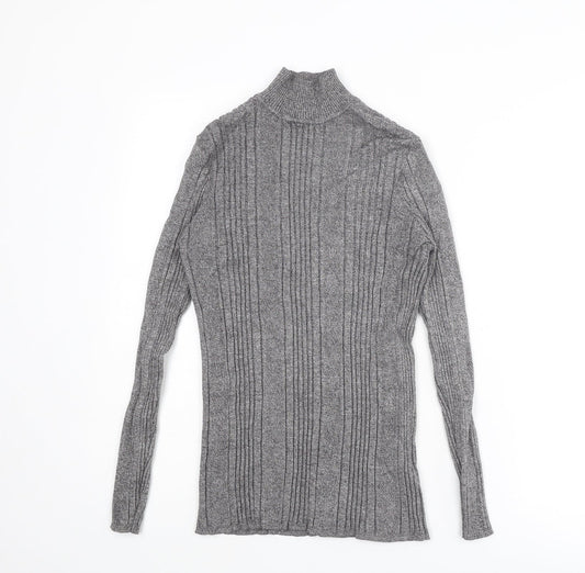 Womens UK Size 14 Marks and Spencer Grey Pullover Jumper