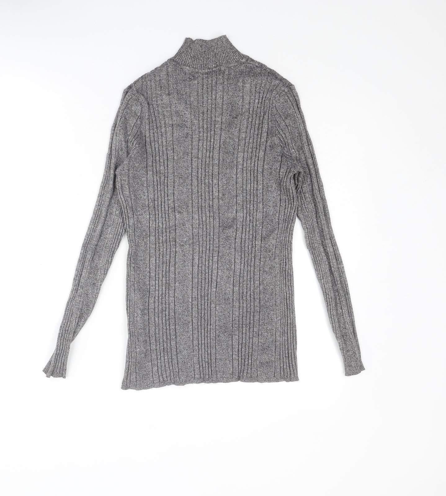Womens UK Size 14 Marks and Spencer Grey Pullover Jumper
