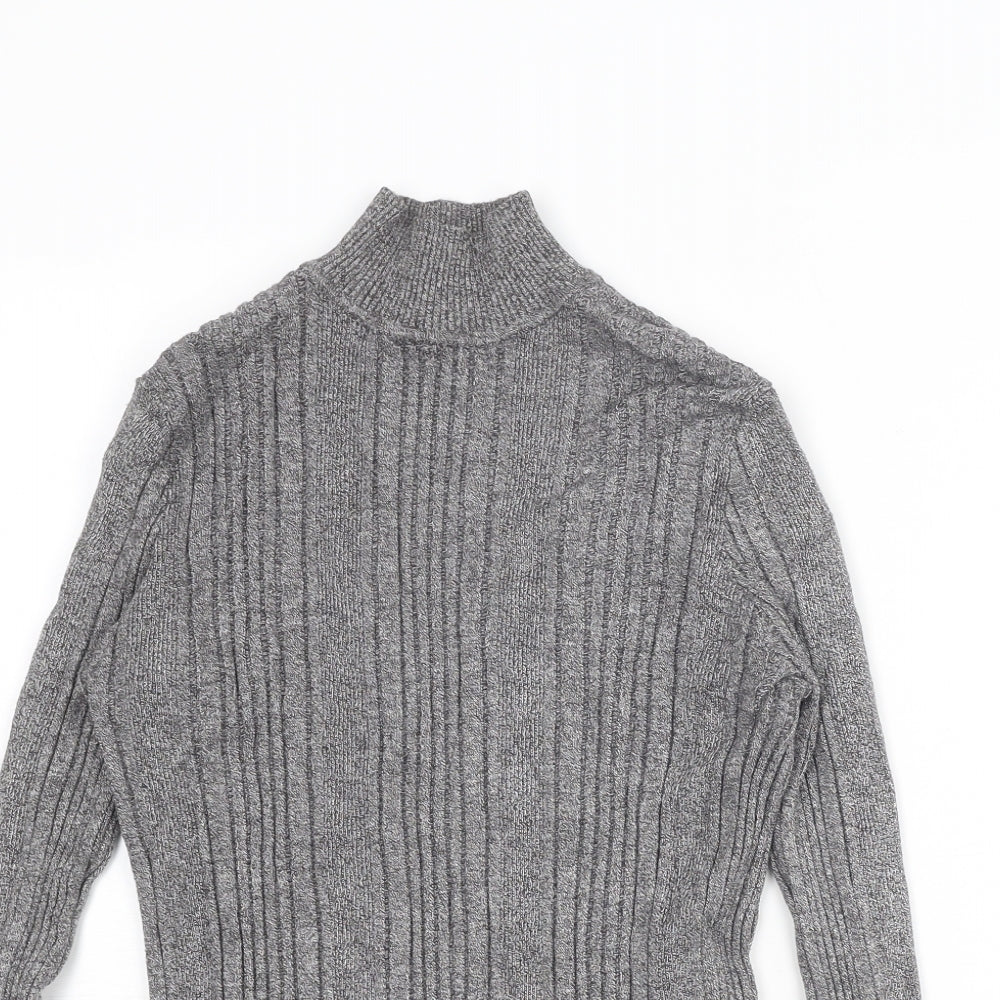 Womens UK Size 14 Marks and Spencer Grey Pullover Jumper