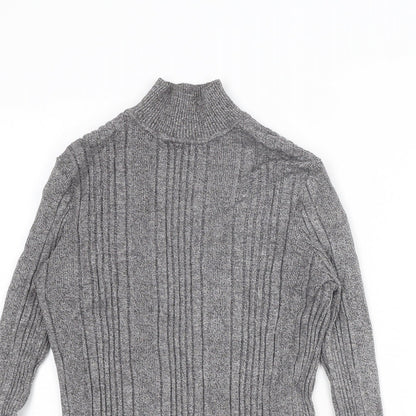 Womens UK Size 14 Marks and Spencer Grey Pullover Jumper