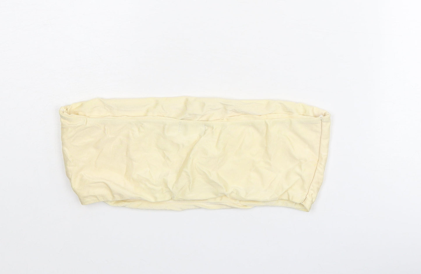 Womens UK Size 12 PRETTYLITTLETHING Ivory Cropped Tank