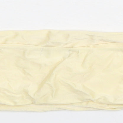 Womens UK Size 12 PRETTYLITTLETHING Ivory Cropped Tank