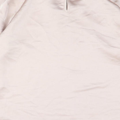 Womens UK Size M VERO MODA Pink Basic Blouse