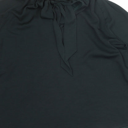 Womens UK Size 12 Mint Velvet Black Basic Blouse