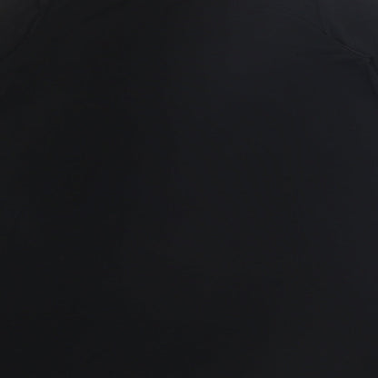 Glamorous Womens Black Polyester A-Line Size XS Round Neck Pullover