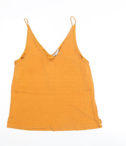 Womens UK Size S H&M Orange Camisole Tank