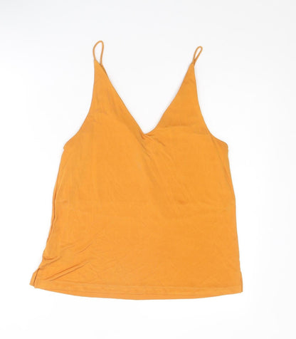 Womens UK Size S H&M Orange Camisole Tank