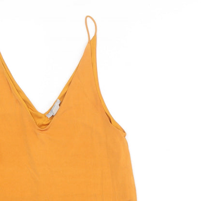 Womens UK Size S H&M Orange Camisole Tank