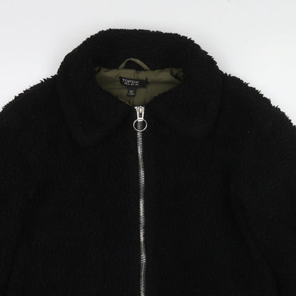 Womens UK Size 6 Topshop Black Jacket