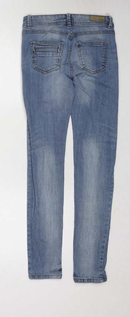 Womens UK Size 25 in VERO MODA Regular Fit Skinny Blue Jeans