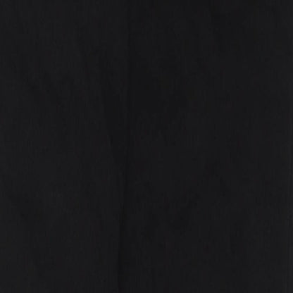 Mango Girls Black Cotton Skinny Jeans Size 11-12 Years Regular Zip
