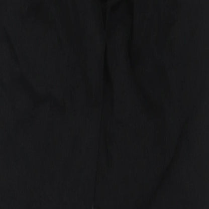 Mango Girls Black Cotton Skinny Jeans Size 11-12 Years Regular Zip
