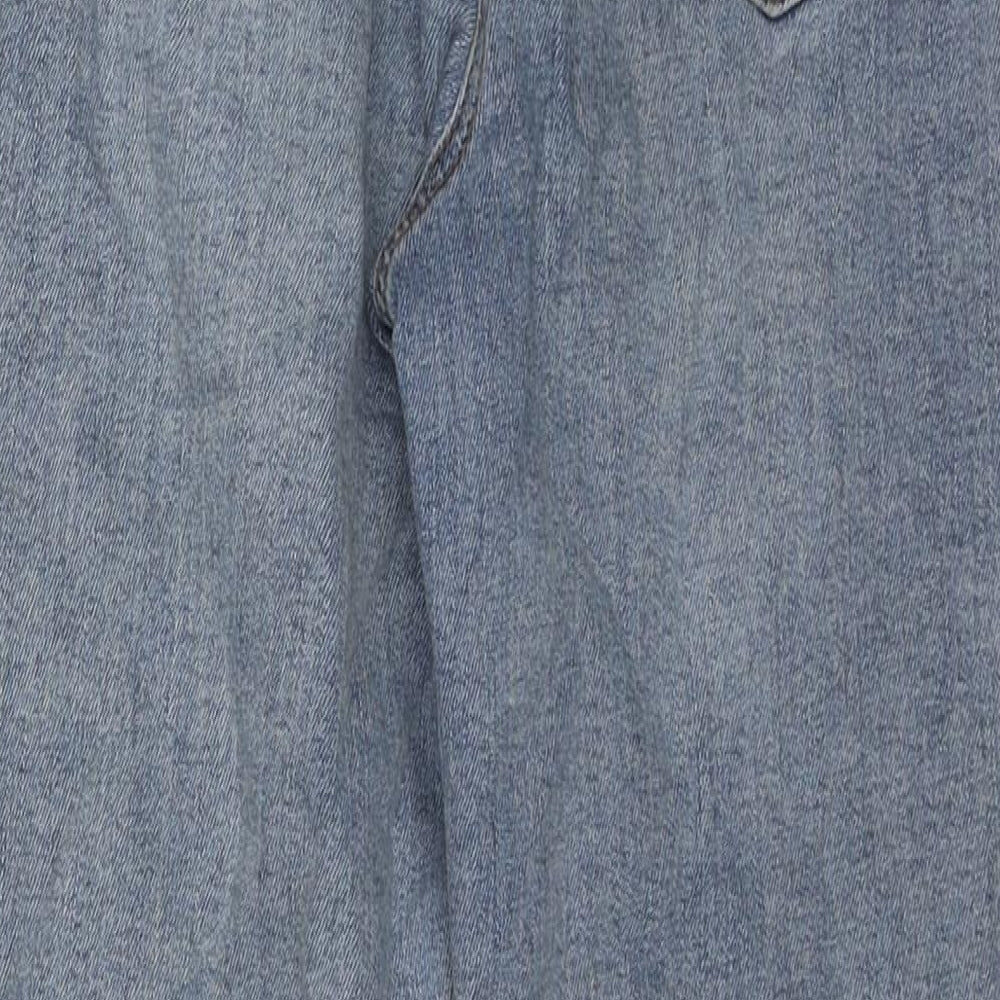 Design Ark Girls Blue Cotton Skinny Jeans Size 11-12 Years Regular Zip