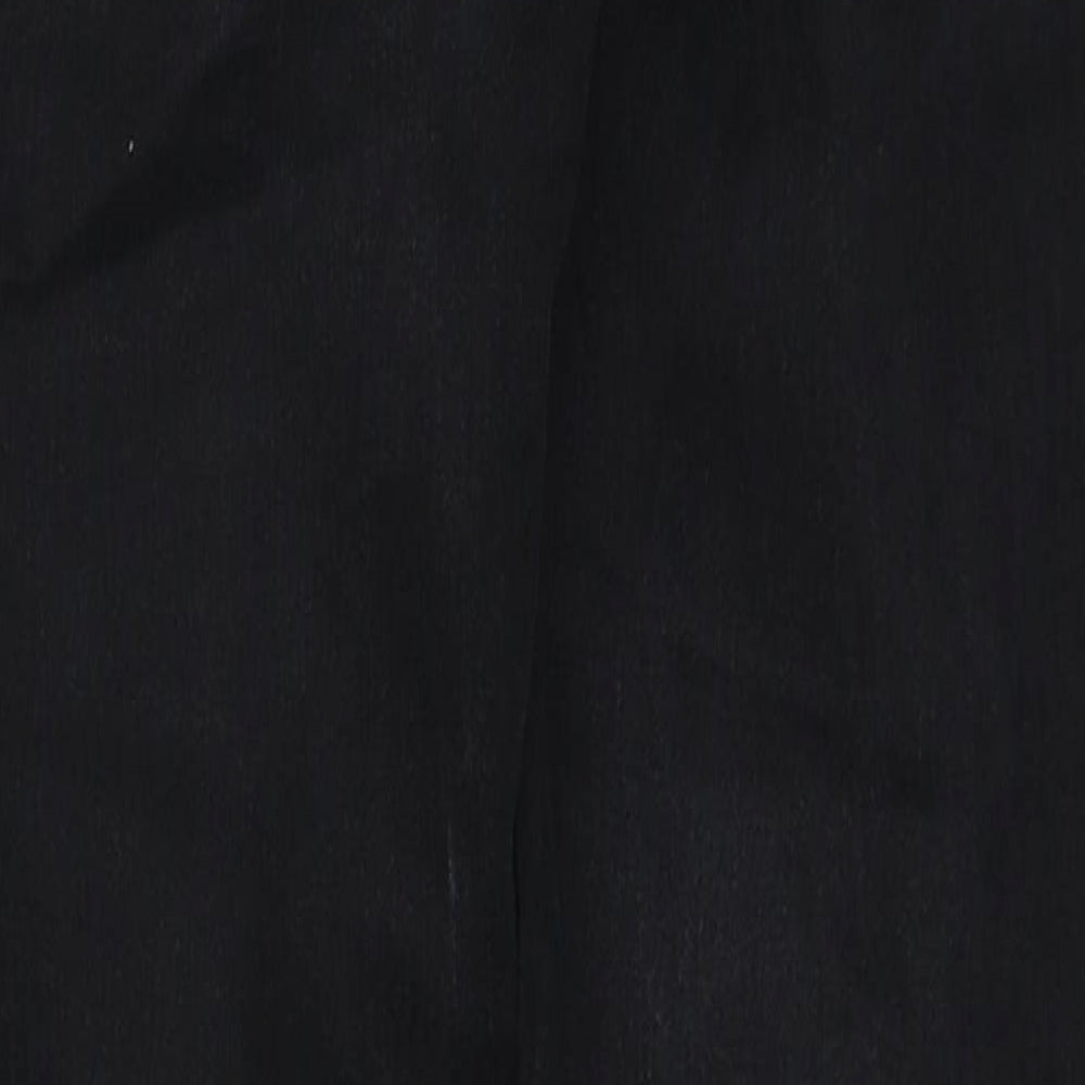 Vifille Womens Black Cotton Skinny Jeans Size S Regular Zip