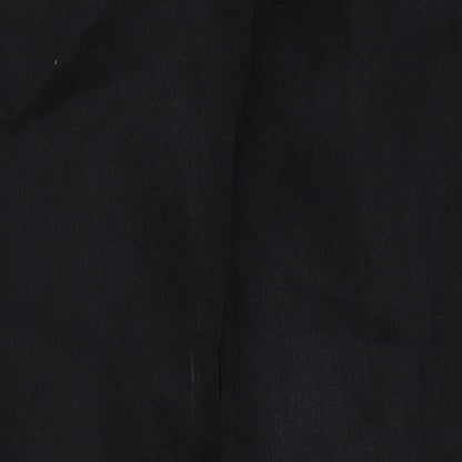 Vifille Womens Black Cotton Skinny Jeans Size S Regular Zip
