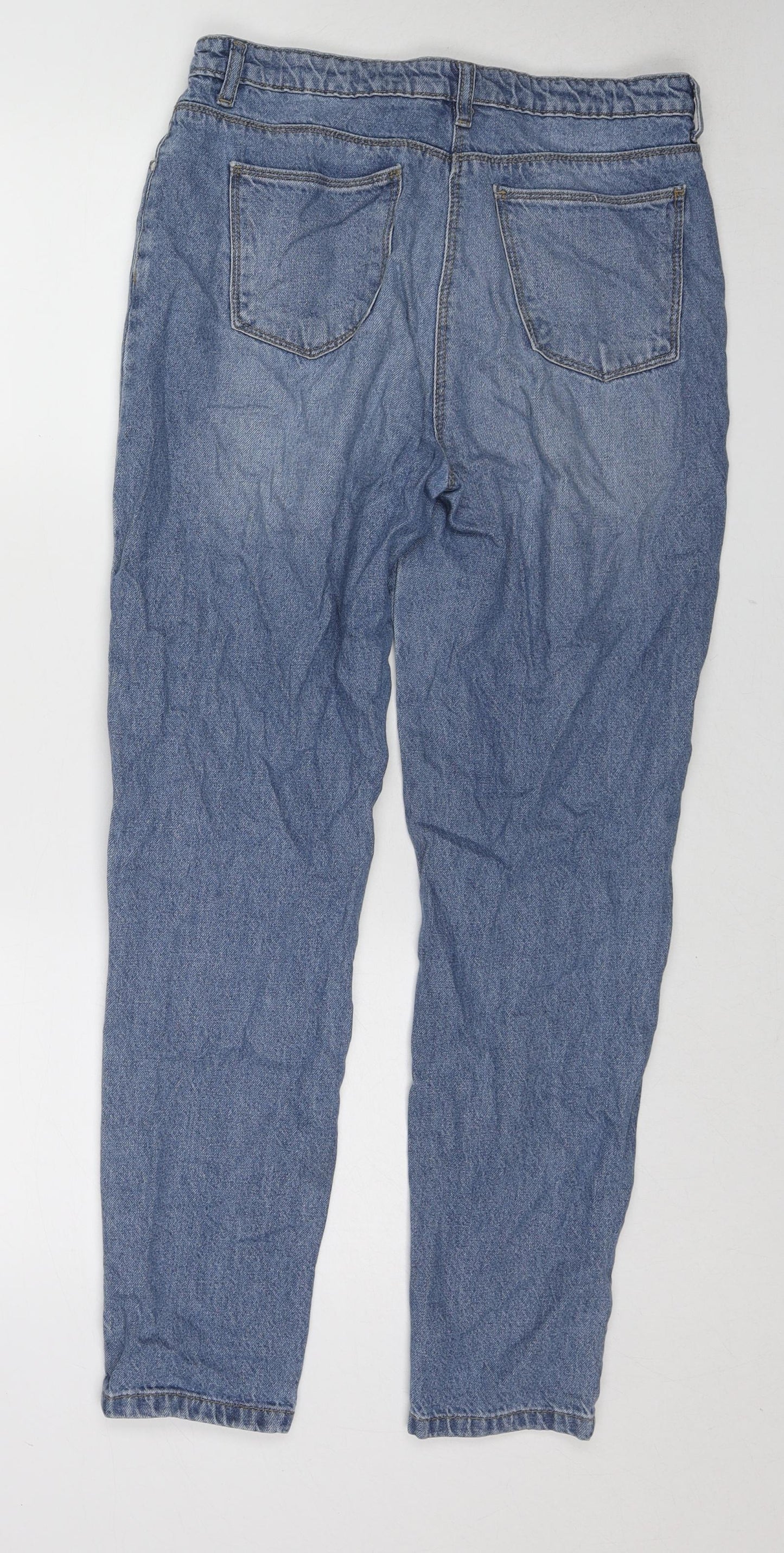 Candy Girls Blue Cotton Skinny Jeans Size 16 Years Regular Zip - Distressed
