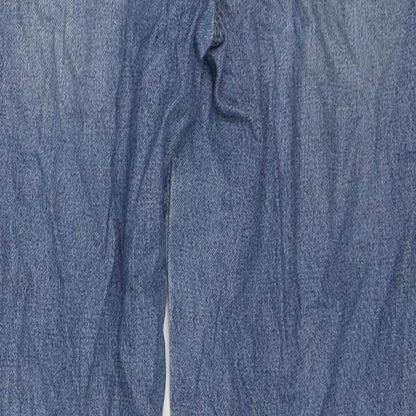 Candy Girls Blue Cotton Skinny Jeans Size 16 Years Regular Zip - Distressed
