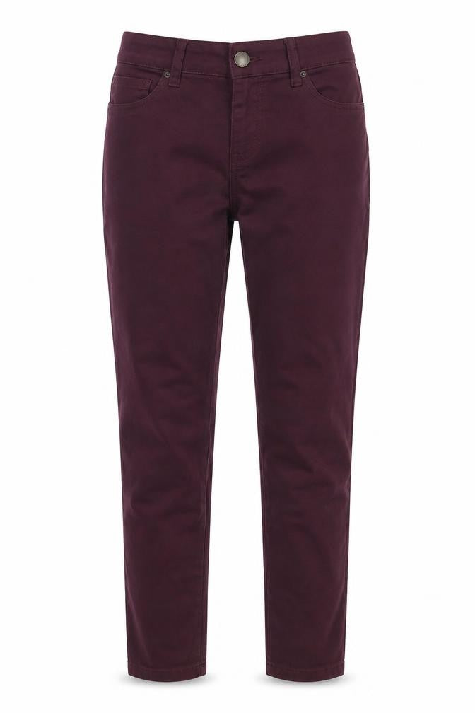 Womens UK Size 10 NEXT Regular Fit Straight Purple Jeans