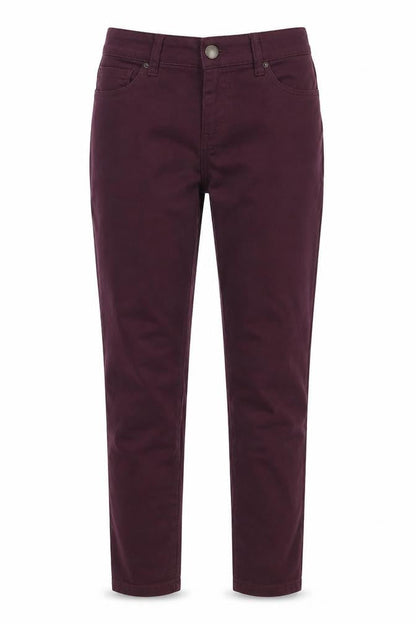 Womens UK Size 10 NEXT Regular Fit Straight Purple Jeans