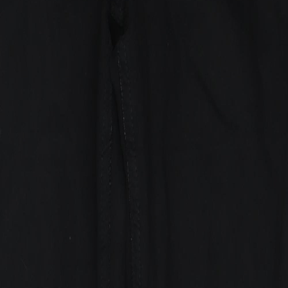 Topshop Womens Black Cotton Skinny Jeans Size 28 L32 in Regular Zip