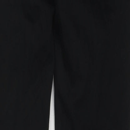 Topshop Womens Black Cotton Skinny Jeans Size 28 L32 in Regular Zip
