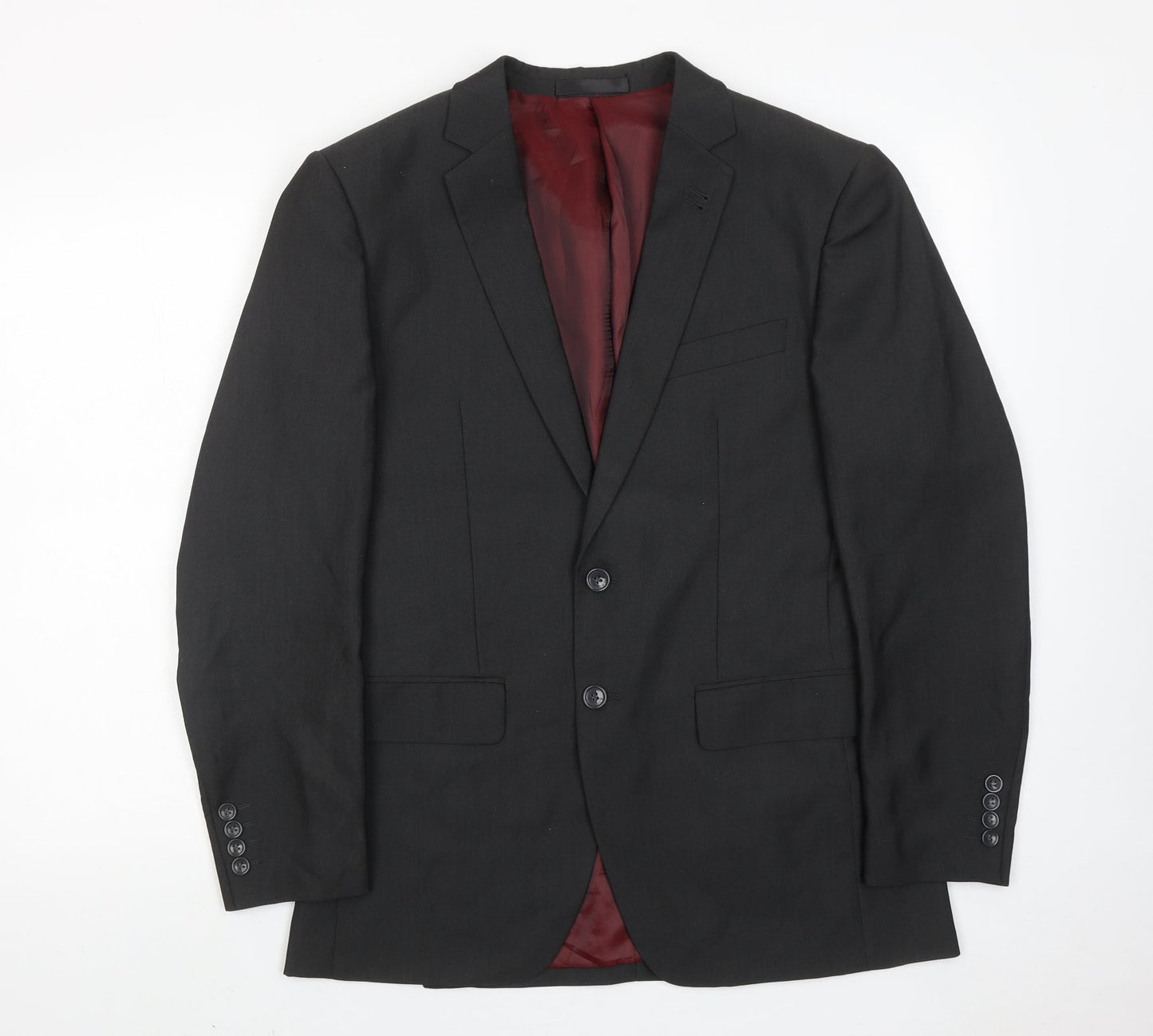 Mens UK Size 40 Marc Darcy Regular Grey Suit Jacket