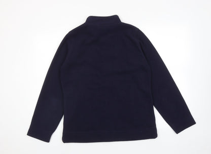 EWM Womens Blue Jacket Size M Zip
