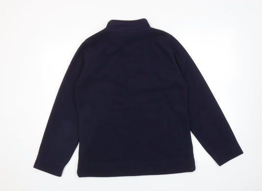 EWM Womens Blue Jacket Size M Zip