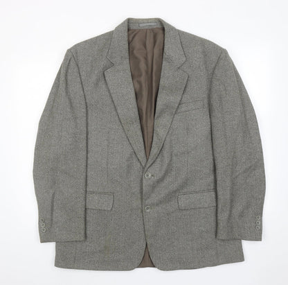 Mens UK Size 42 Greenwoods Regular Green Suit Jacket