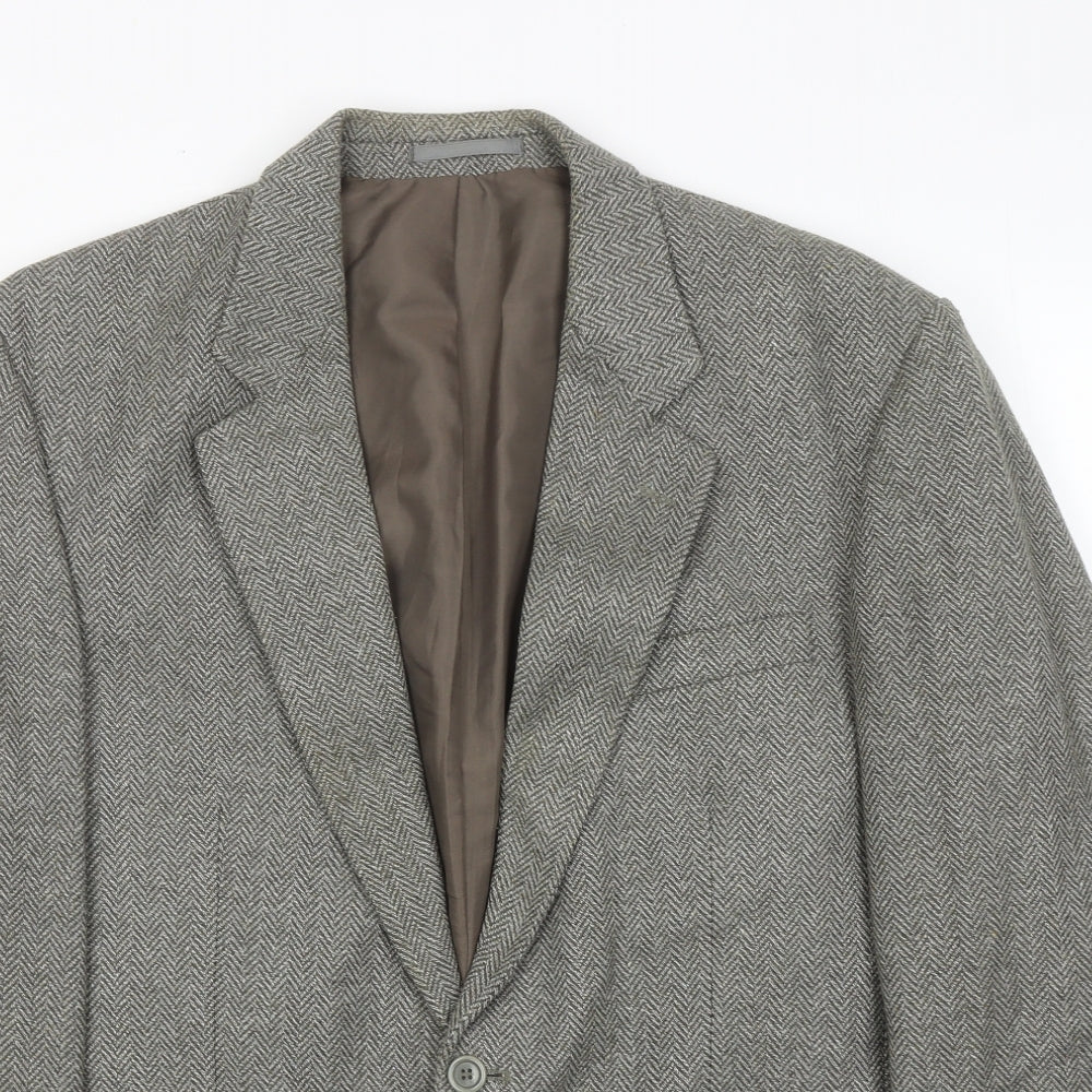 Mens UK Size 42 Greenwoods Regular Green Suit Jacket