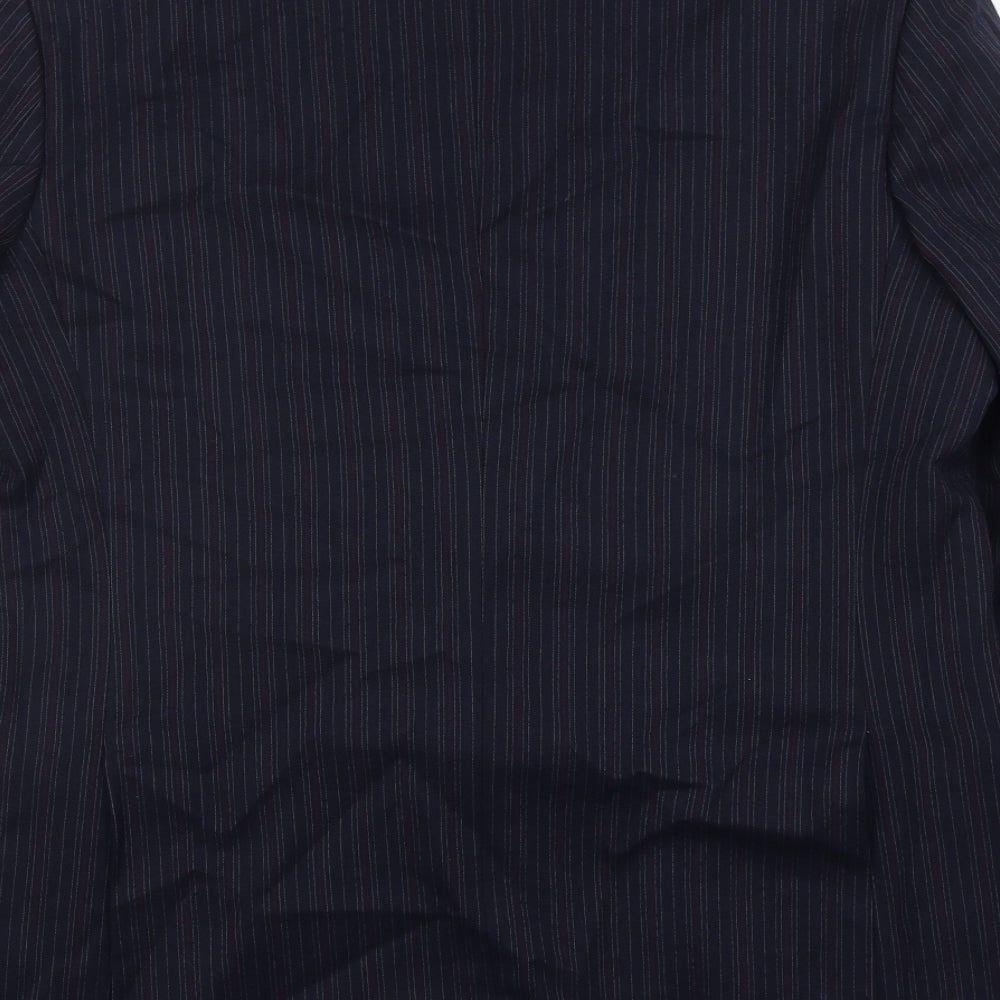 Mens UK Size 44 The Label Regular Blue Suit Jacket