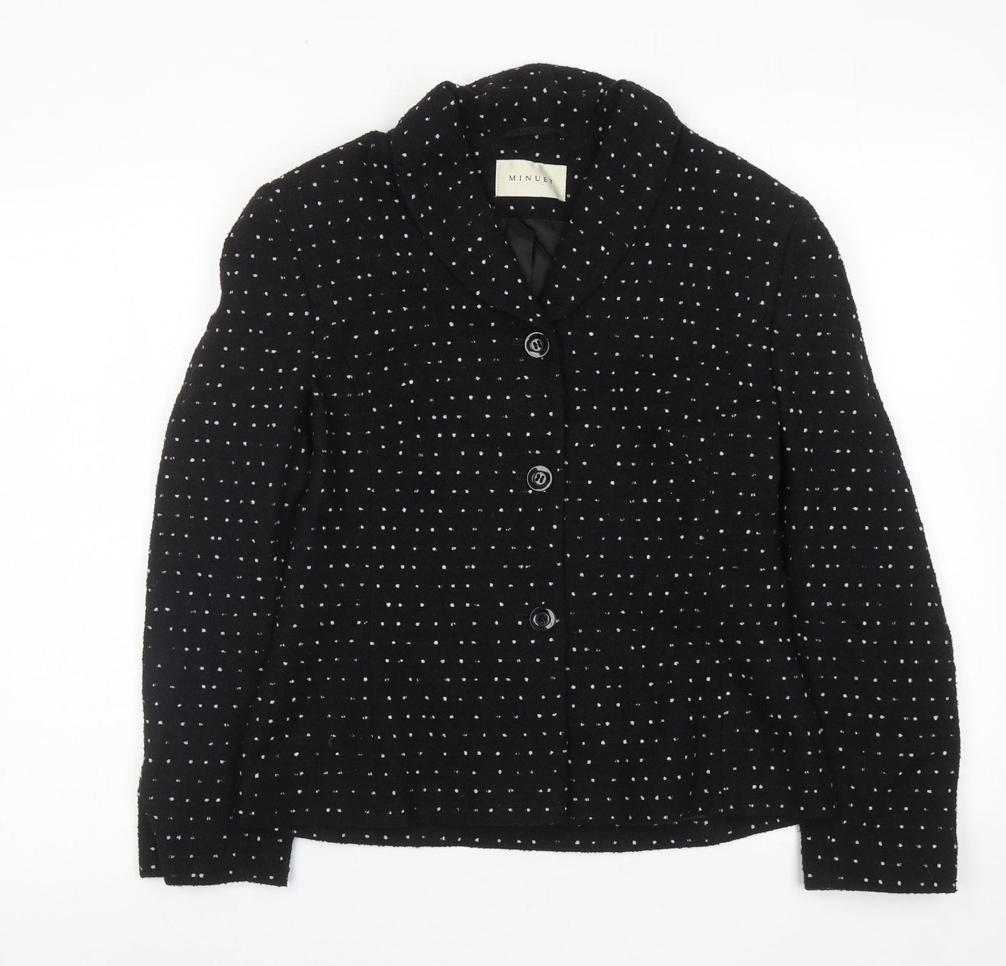 Womens UK Size 10 Minuet Black Jacket