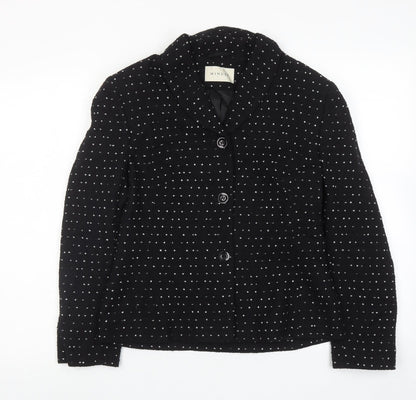Womens UK Size 10 Minuet Black Jacket