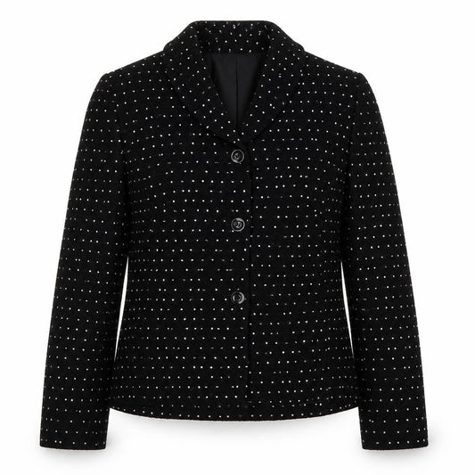 Womens UK Size 10 Minuet Black Jacket