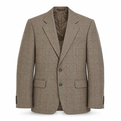 Mens UK Size 40 Mr Harry Regular Brown Suit Jacket