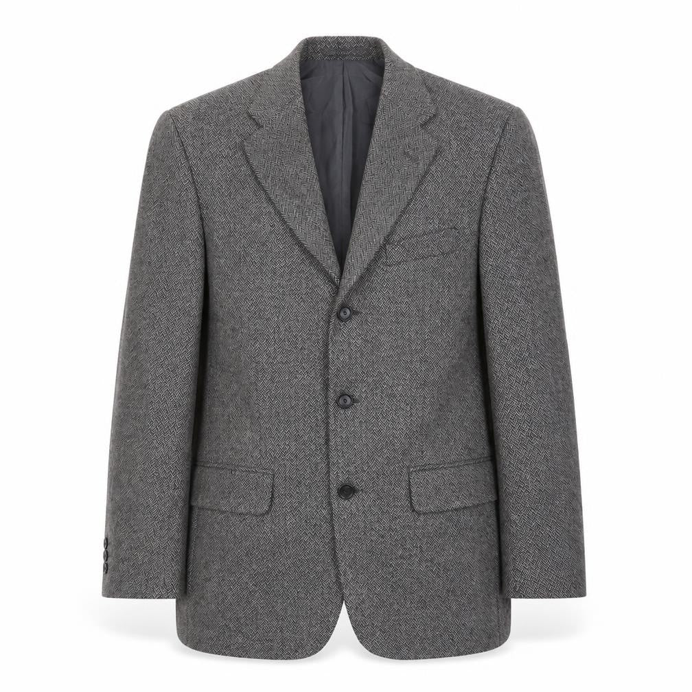 Mens UK Size 38 Greenwoods Regular Grey Suit Jacket