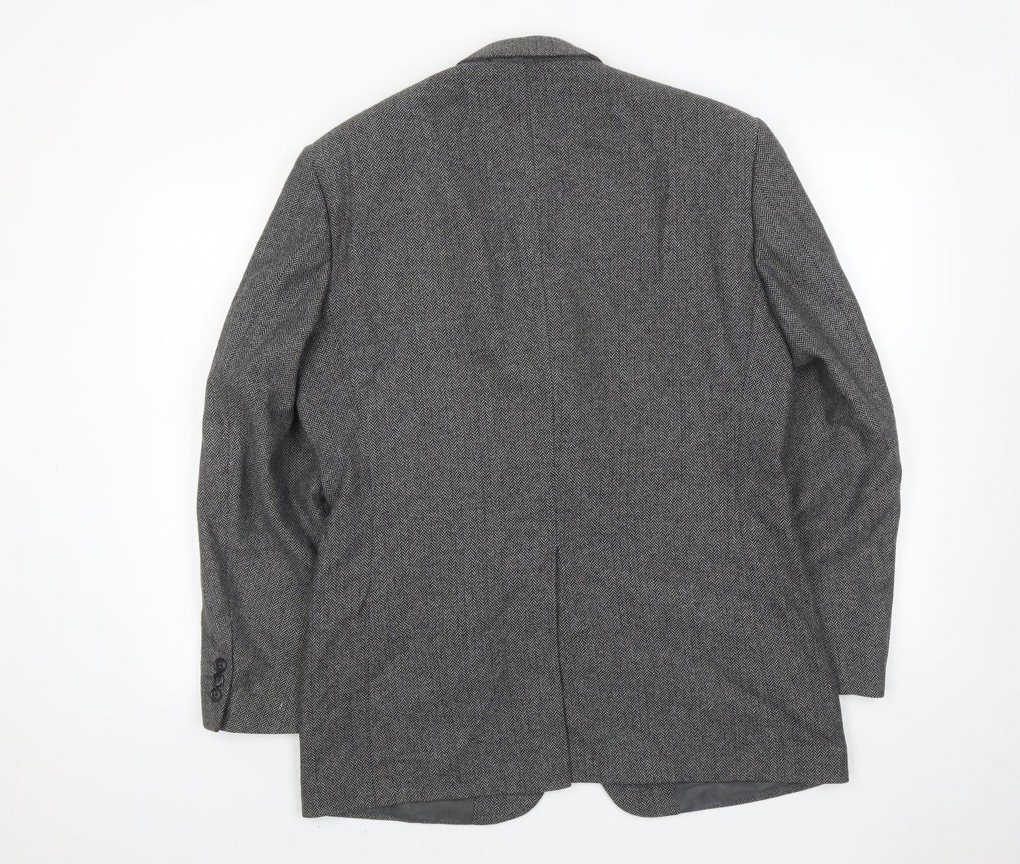 Mens UK Size 38 Greenwoods Regular Grey Suit Jacket