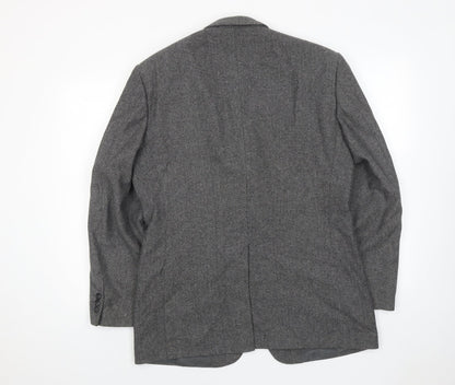 Mens UK Size 38 Greenwoods Regular Grey Suit Jacket