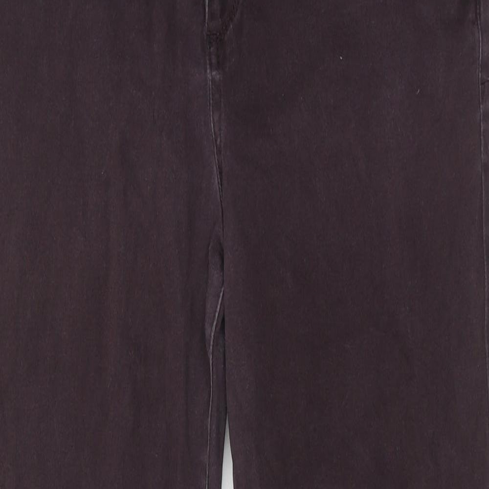 Gap Womens Purple Cotton Skinny Jeans Size 32 in Regular Zip