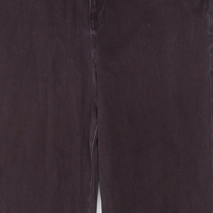 Gap Womens Purple Cotton Skinny Jeans Size 32 in Regular Zip