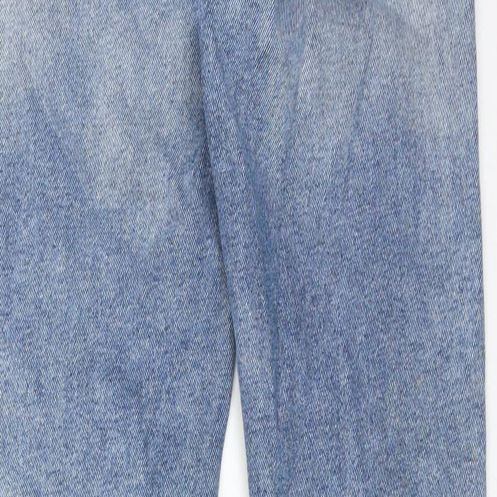 Womens UK Size 27 in H&M Regular Fit Skinny Blue Jeans