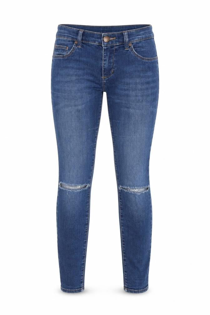 Womens UK Size 28 in Topshop Regular Fit Skinny Blue Jeans