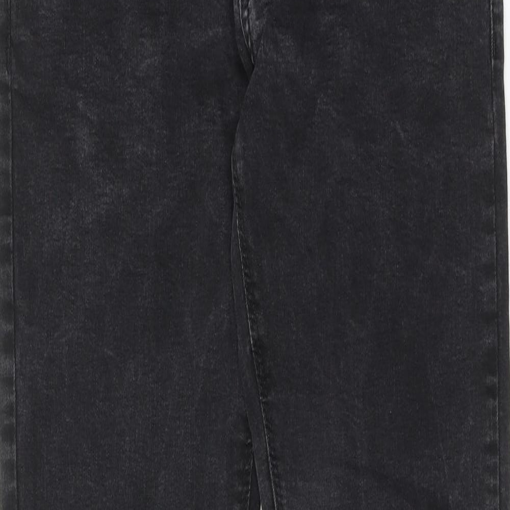 Denim & Co. Mens Black Cotton Skinny Jeans Size 30 in L30 in Regular Zip