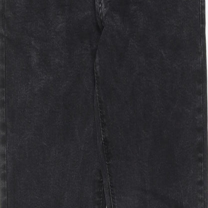 Denim & Co. Mens Black Cotton Skinny Jeans Size 30 in L30 in Regular Zip