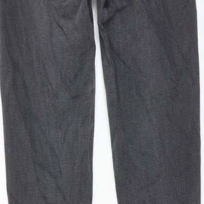 Womens UK Size 12 Warehouse Regular Fit Skinny Black Jeans