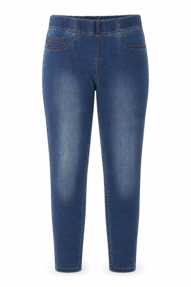Womens UK Size 8 Papaya Regular Fit Jegging Blue Jeans