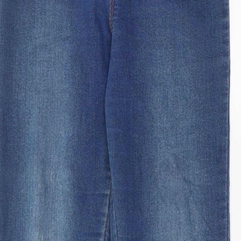 Womens UK Size 8 Papaya Regular Fit Jegging Blue Jeans
